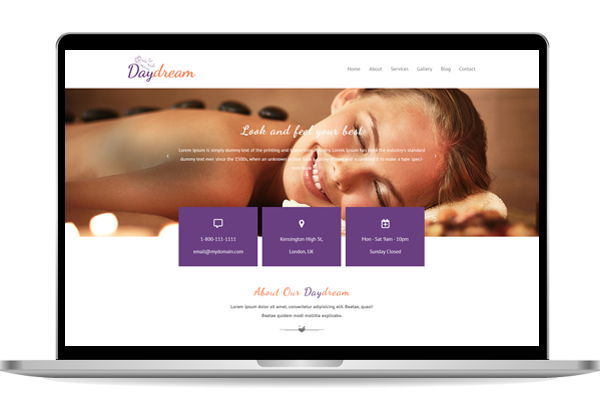 skincare Web Design in London