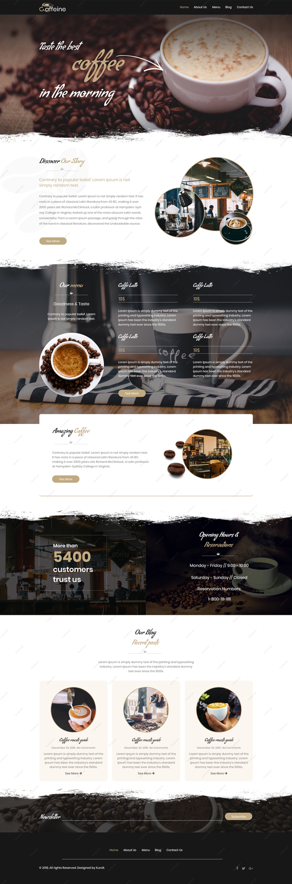 Caffeine-Website-Design Caffeine-Website-Design
