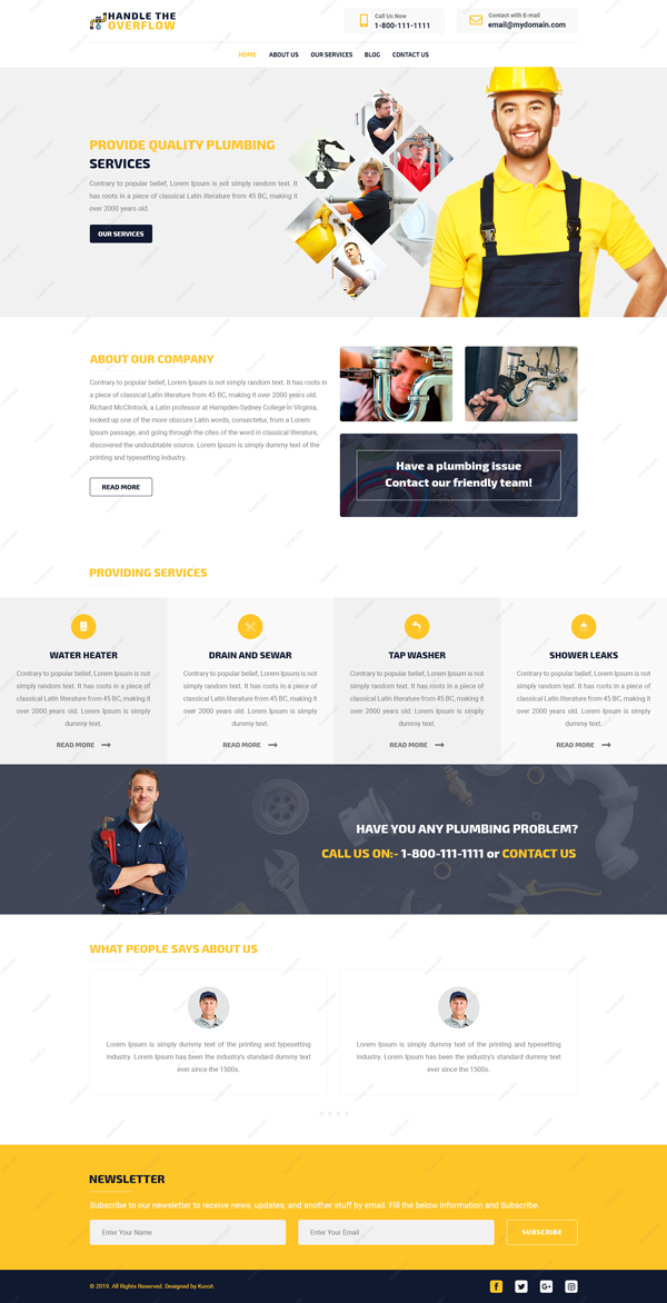 Handle-The Overflow-Website-Design Handle-The Overflow-Website-Design